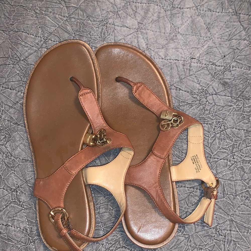 Michael Kors brown sandals